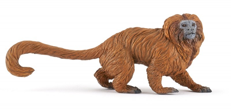 Jucării și jocuri - PAPO FIGURINA TAMARIN LEU AURIU