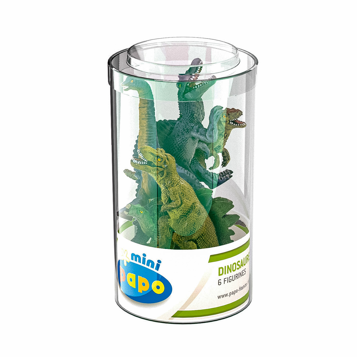 Jucării și jocuri - PAPO FIGURINA SET 6 MINI FIGURINE DINOZAURI
