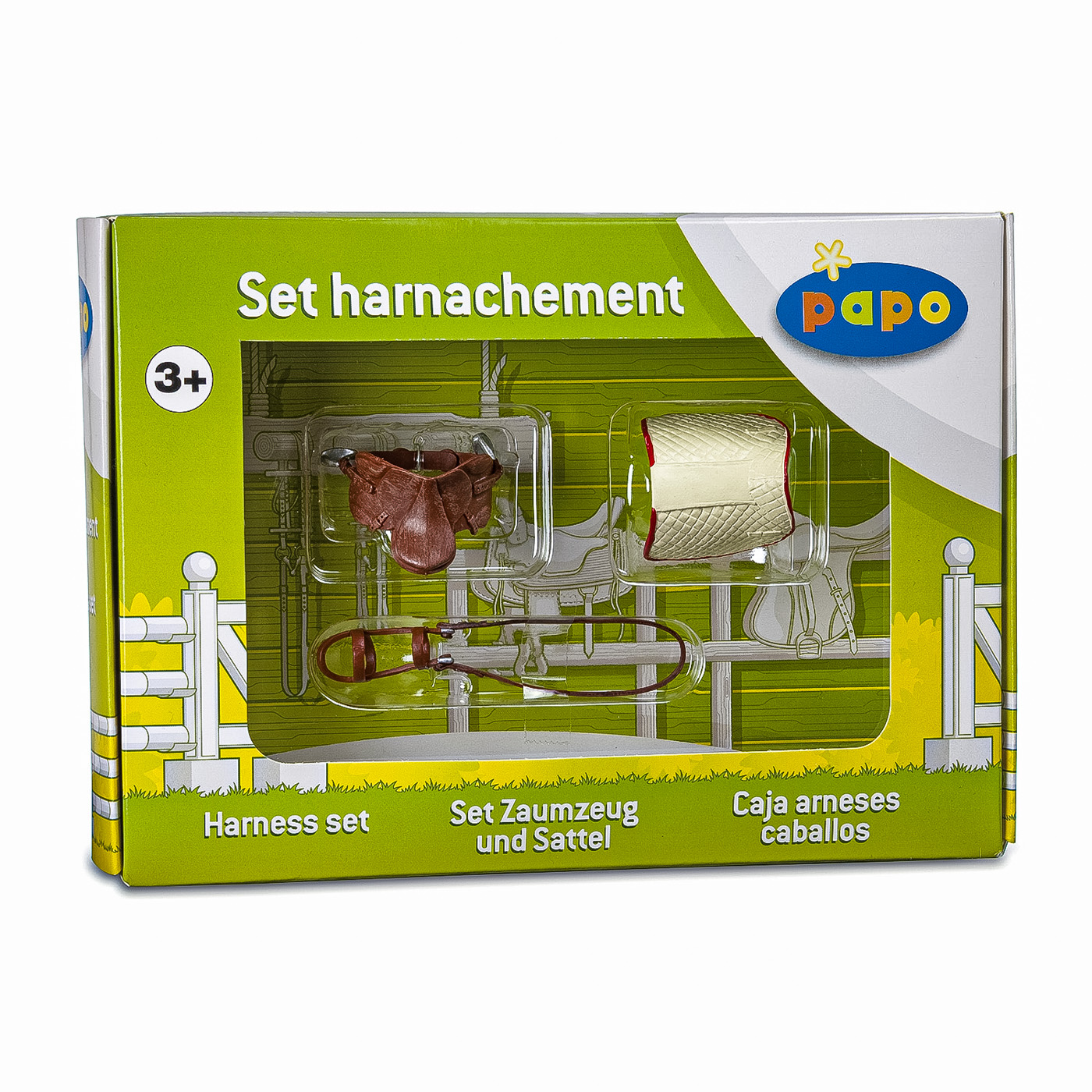 Jucării și jocuri - PAPO FIGURINA SET HARNASAMENT PENTRU CALARIE