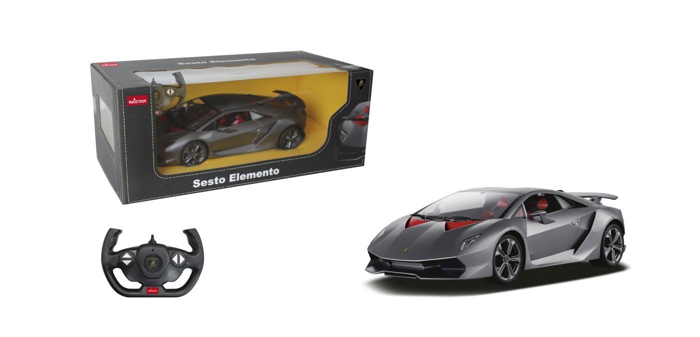 Jucării și jocuri - MASINA CU TELECOMANDA LAMBORGHINI SESTO ELEMENTO SCARA 1 LA 14