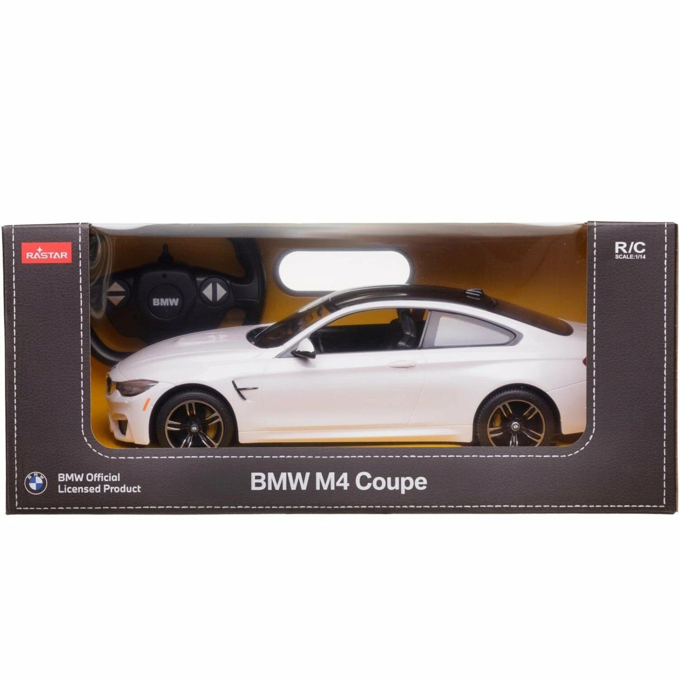 Masinuțe cu telecomandă - MASINA CU TELECOMANDA BMW M4 COUPE SCARA 1 LA 14