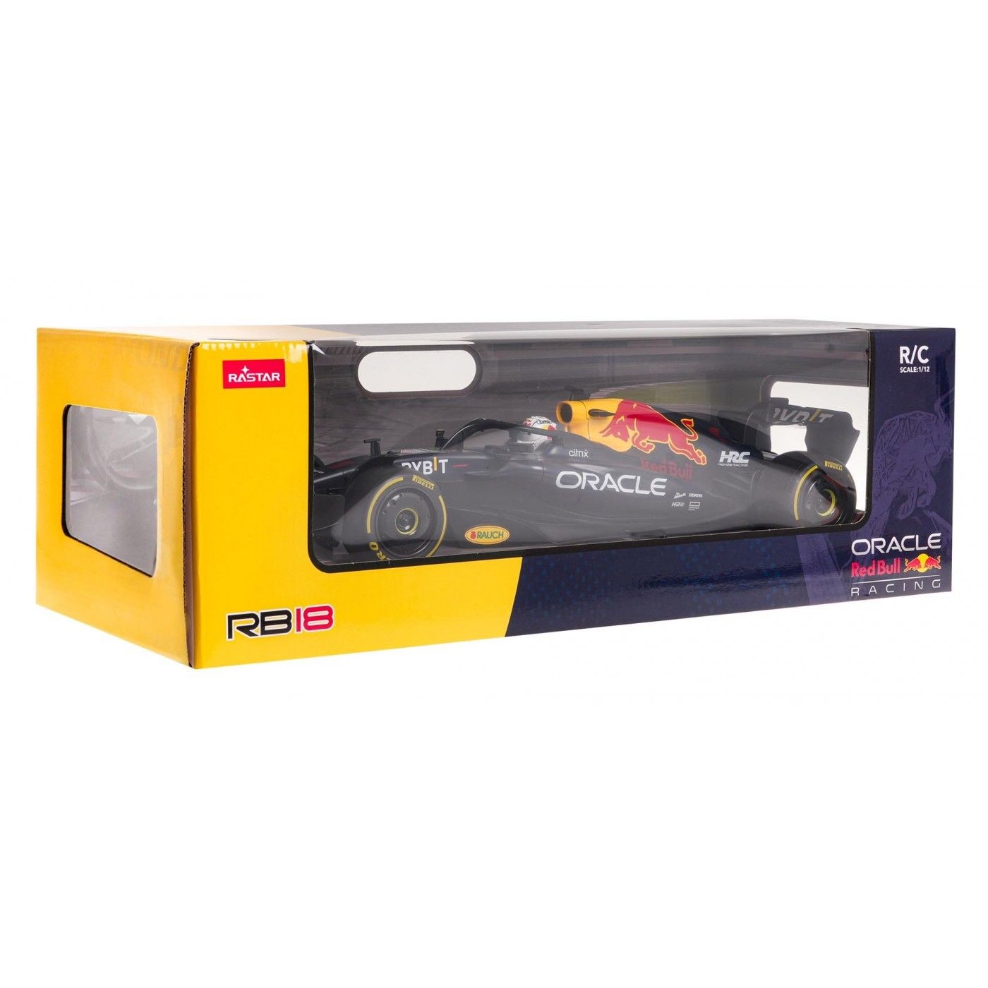 Jucării și jocuri - MASINA CU TELECOMANDA ORACLE RED BULL RACING RB18 SCARA 1 LA 12