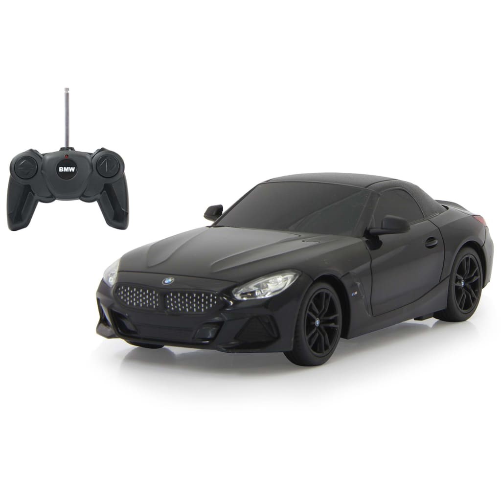 Masinuțe cu telecomandă - MASINA CU TELECOMANDA BMW Z4 ROADSTER NEGRU SCARA 1 LA 18