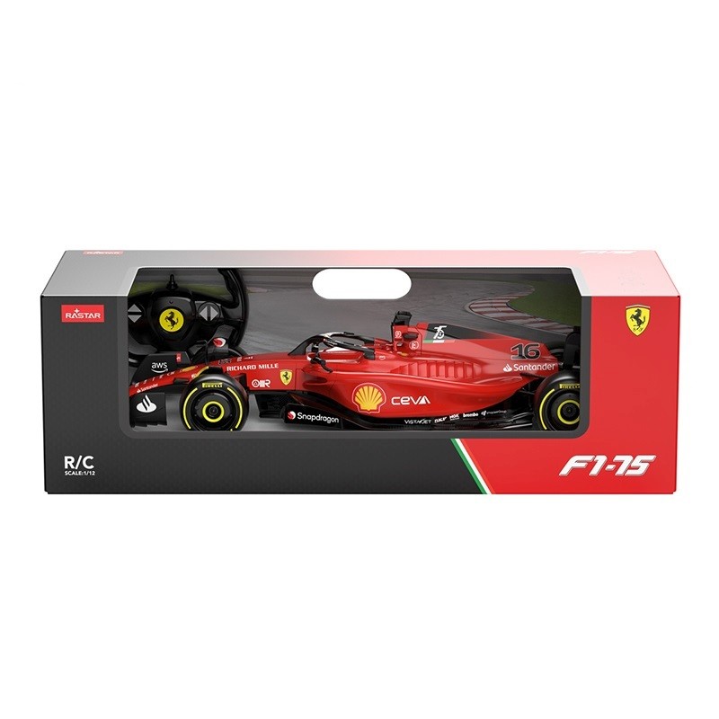 Jucării și jocuri - MASINA CU TELECOMANDA FERRARI F1 75 SCARA 1 LA 12