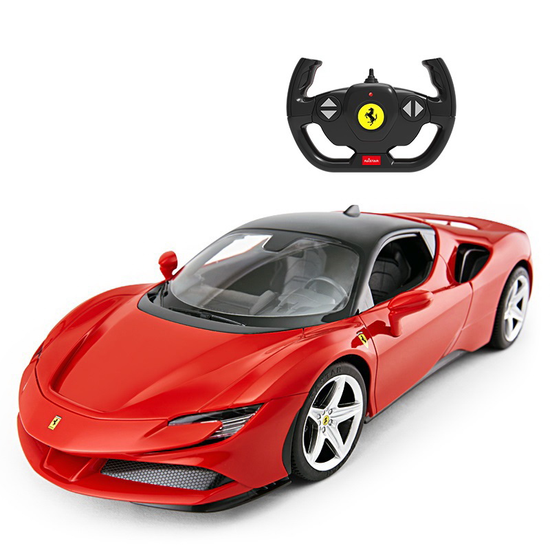 Jucării și jocuri - MASINA CU TELECOMANDA FERRARI SF90 STRADALE SCARA 1 LA 14