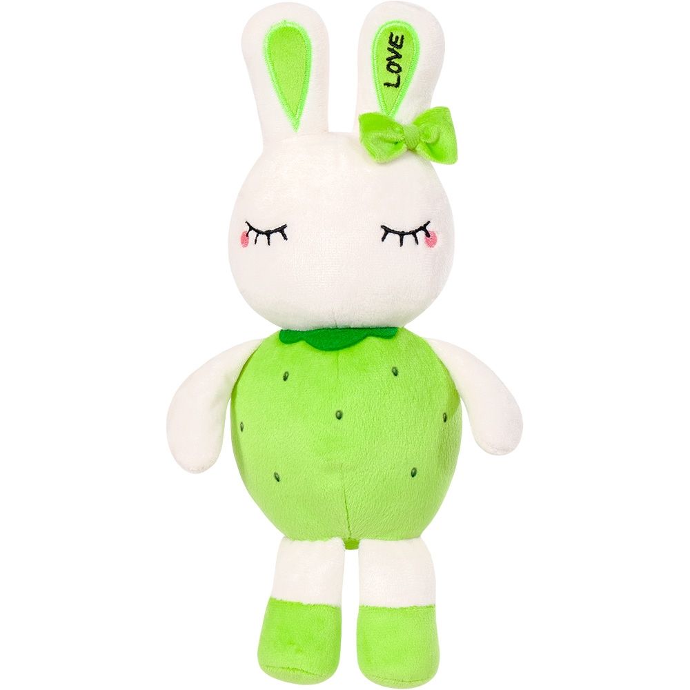 Jucării și jocuri - PLUS IEPURAS CAPSUNA VERDE 30CM