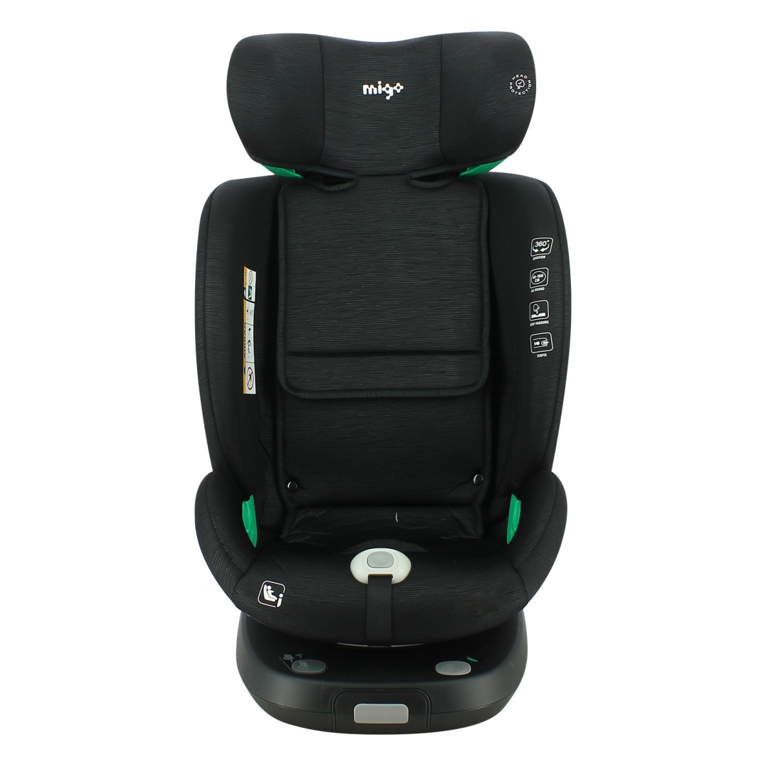 Jucării și jocuri - SCAUN AUTO MIGO LEGEND, 40-150 CM, BLACK