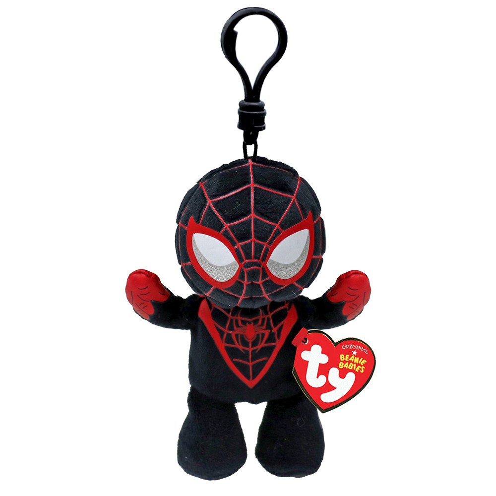 Jucării și jocuri - PLUS BRELOC TY 8.5CM BEANIE BABIES MARVEL MILES MORALES