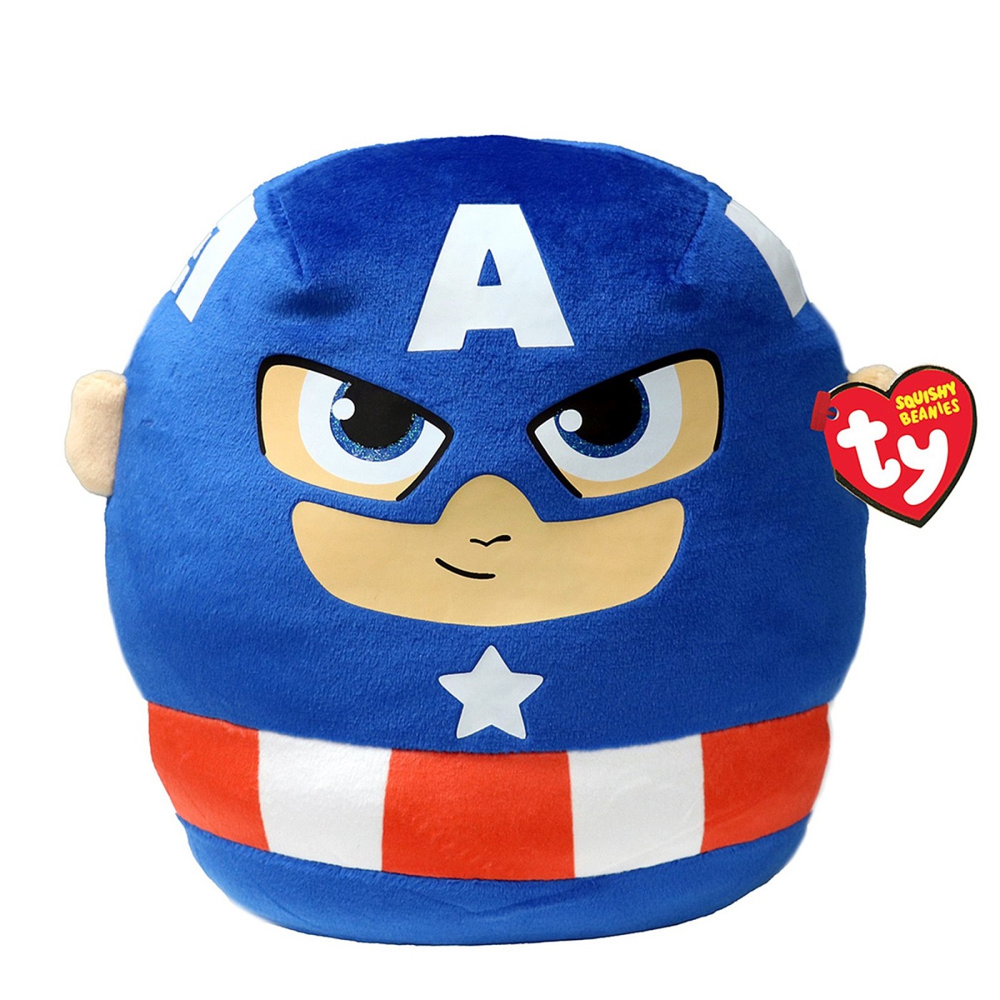 Jucării și jocuri - PLUS TY SQUISHY BEANIES MARVEL CAPTAIN AMERICA 30CM