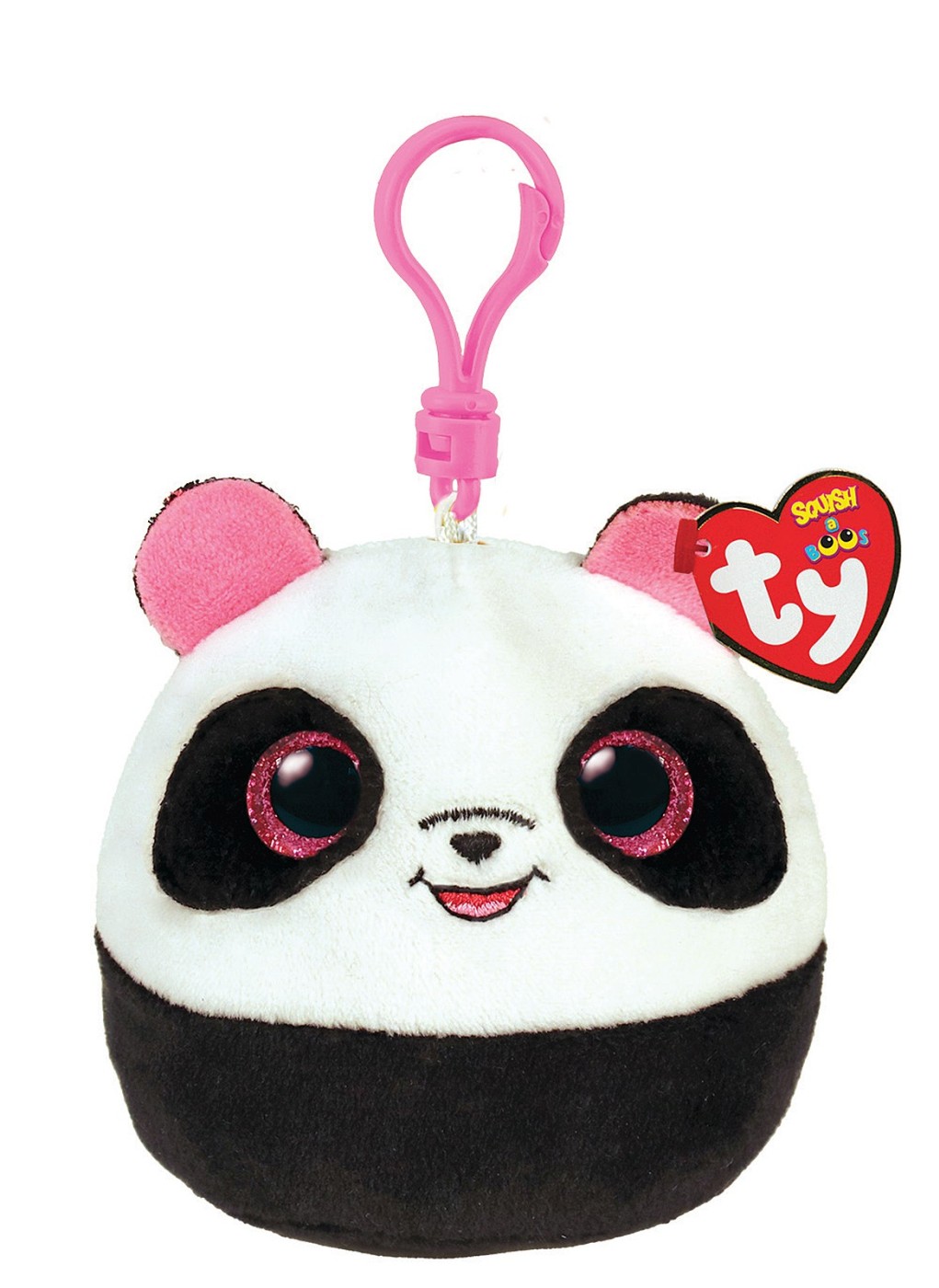 Jucării și jocuri - PLUS BRELOC TY 8.5CM SQUISHY BEANIES PANDA BAMBOO