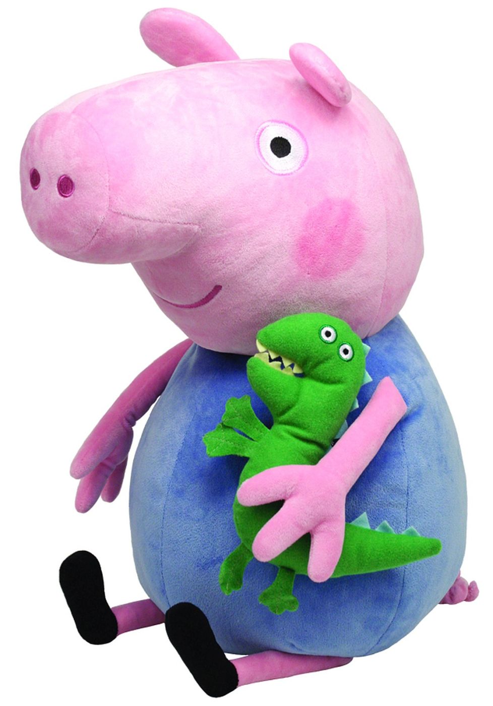 Jucării și jocuri - PLUS TY 38CM BEANIE BUDDIES PEPPA PIG GEORGE