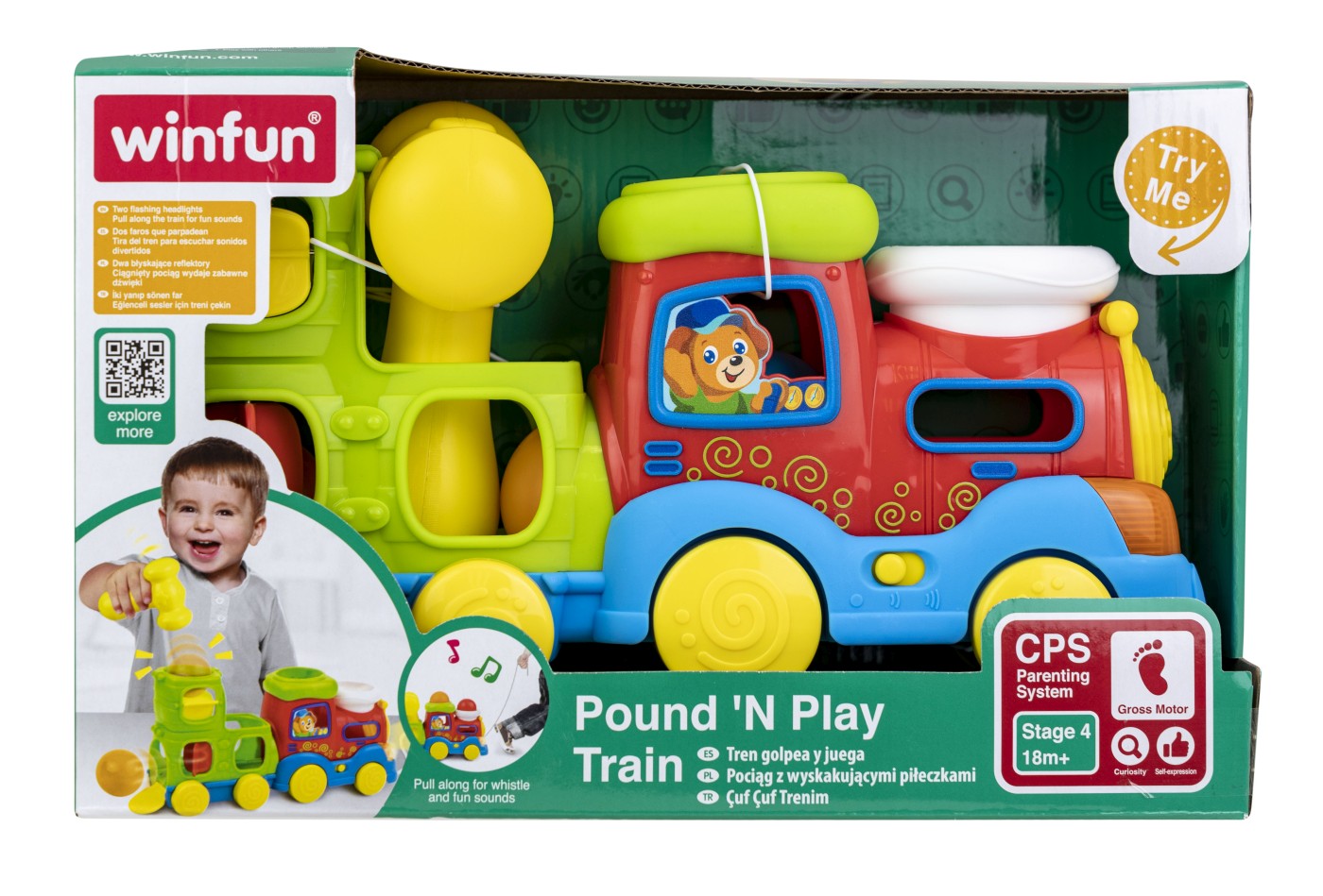 Jucării și jocuri - WINFUN TRENULET MUZICAL