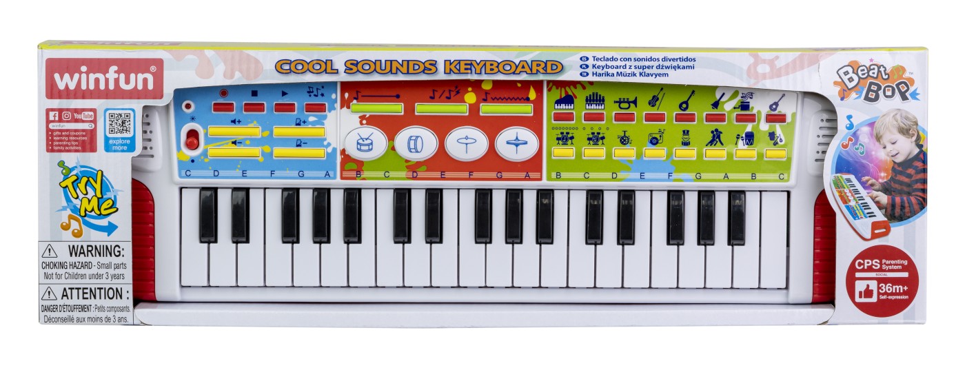 Jucării și articole pentru bebeluși - WINFUN ORGA ELECTRONICA 37 TASTE