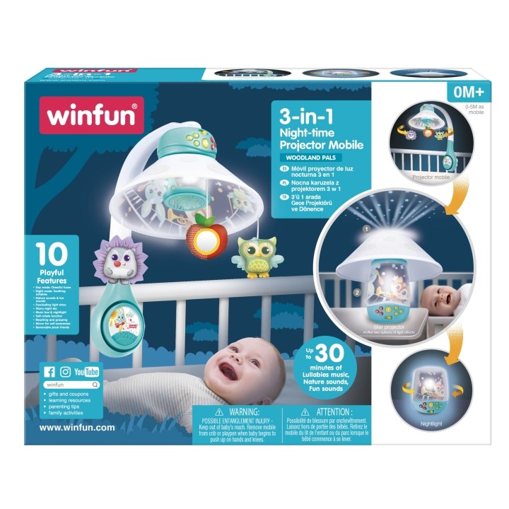Jucării și jocuri - WINFUN PROIECTOR 3 IN 1